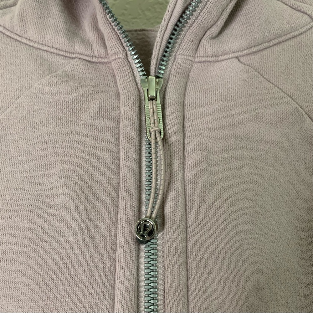 Lululemon womens purple scuba full zip hoodie 6 - Picture 4 of 7